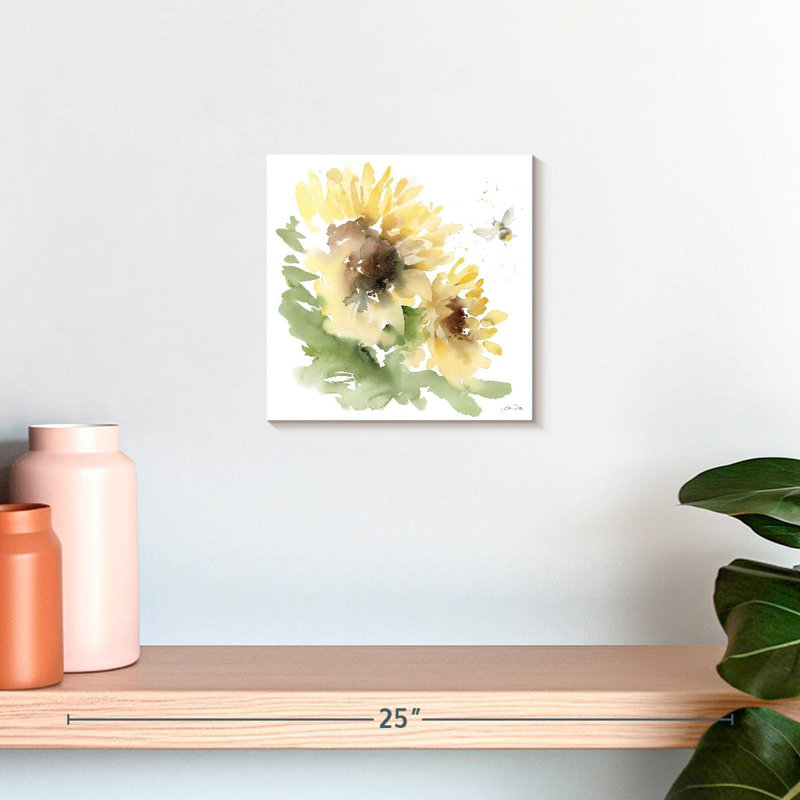 Harnek Sunflower Meadow II, 10" H x 10" W