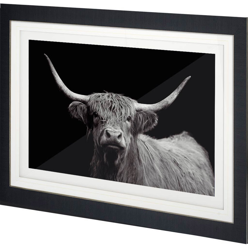 Highland Courage - Photographie d'art encadrée sous le verre, Highland Spirit