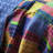 Misha Fuchsia/Navy 100% Cotton 320 TC Reversible 3 Piece Quilt Set-758264935