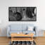 Kitchen tools for chef - 24"x48" Framed canvas