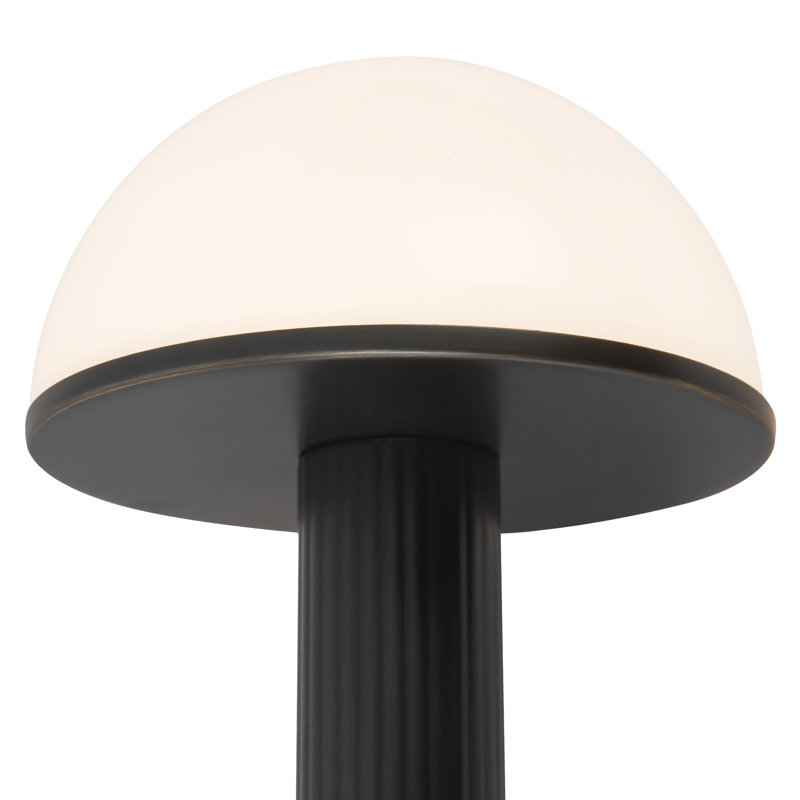 Vienna 9-in Black dimmable LED Table Lamp, Urban Bronze