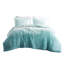 Couette en fausse fourrure ombrée à poils longs pour lit simple/simple XL - Douce et chaude