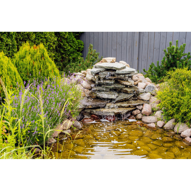 " Stone Waterfall ", 12" H x 18" W  