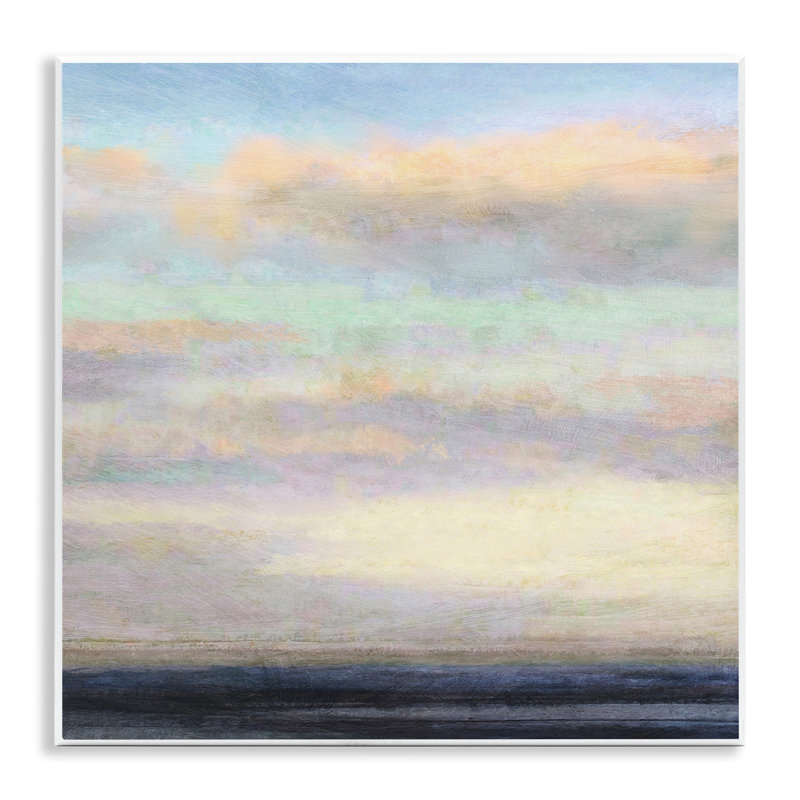 «Cloudy Abstract Bay Scene» par Suzanne Nicoll