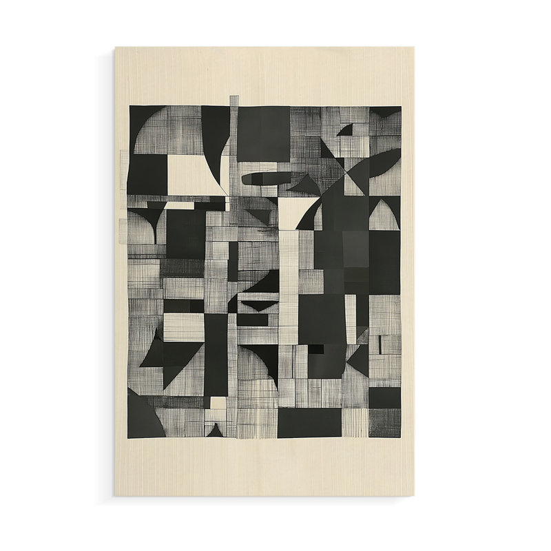 Série ABSTRACT DCCCLxxxix - Impression sur toile seulement - non encadrée, H 18 po x l 12 po