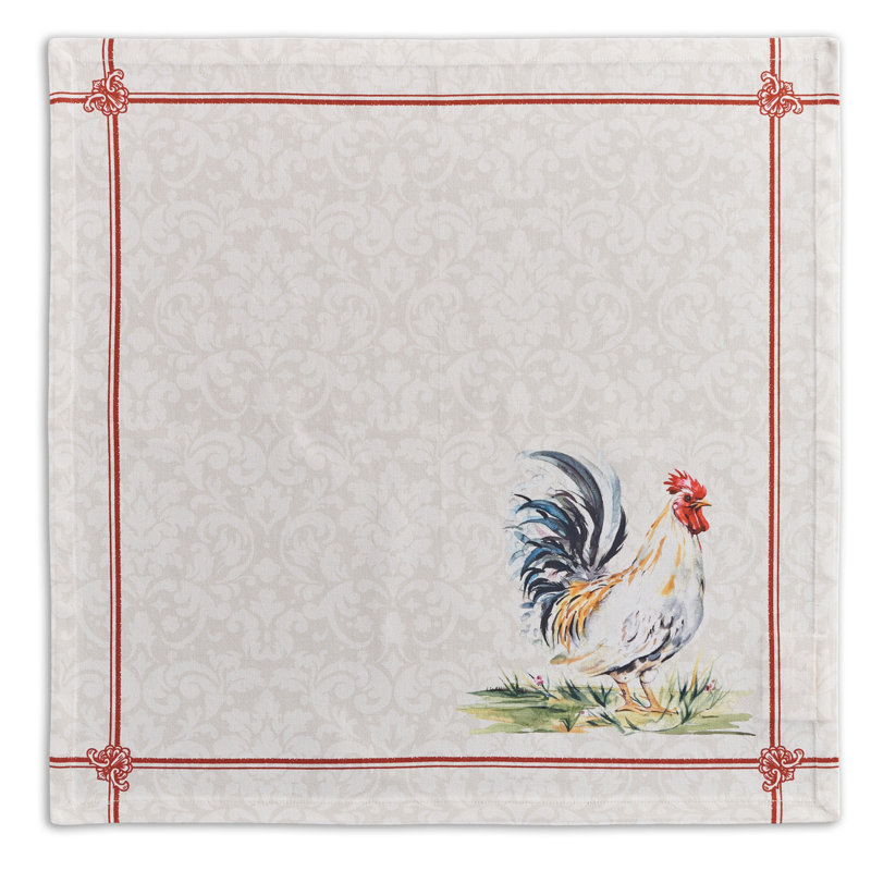 Campagne Cotton Abstract Square Napkin