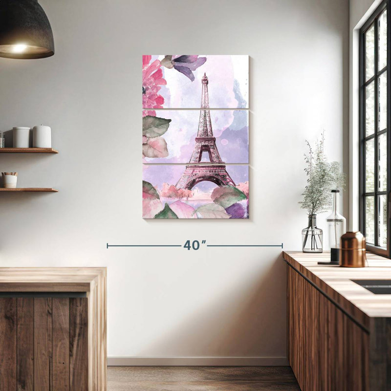 Nicci Parisian Blossoms I, H 38 po x l 24 po