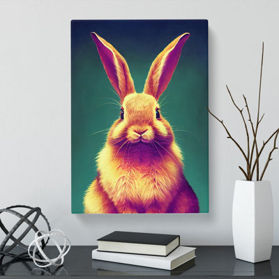 Winfall Rabbit Portrait Vol.5 - Wrapped Canvas