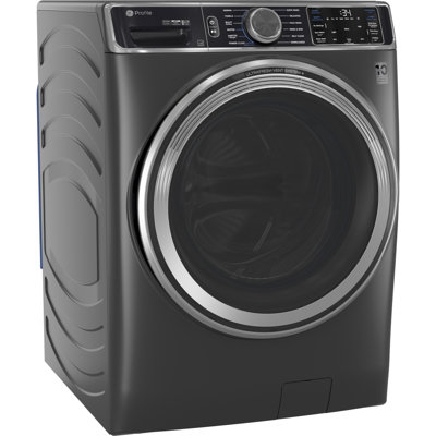 GE Profile 5.5 Cu. Ft. Capacity Smart Front Load Energy Star Steam Washer With Ultrafresh Vent System Plus And Smart Wash And Rinse