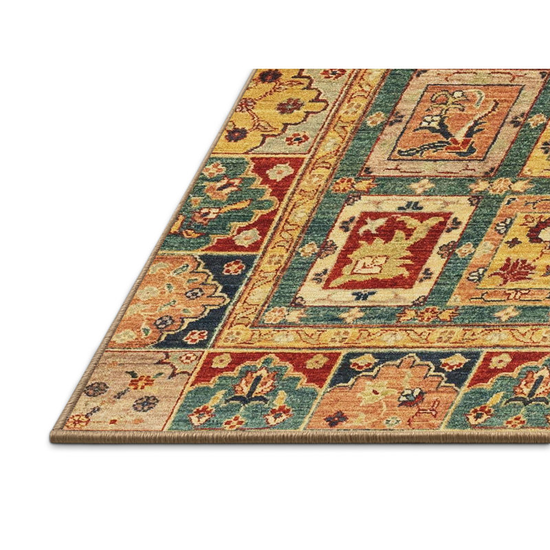 Tapis abstrait moderne 2996, Rectangle de 2 pi x 3 pi