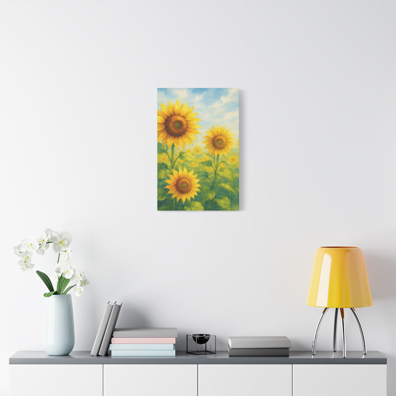 Aaroon Single Picture Frame Print on Canvas, 60.96 cm H x 40.64 cm W
