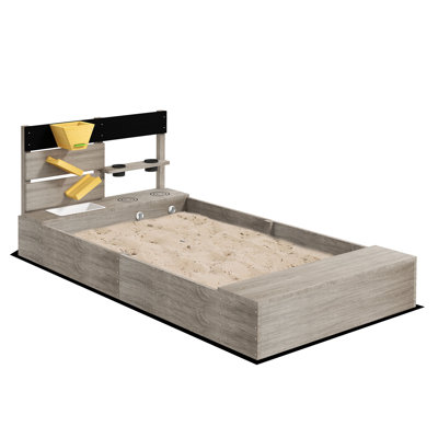 Outsunny x Solid Wood Sandbox