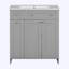 Ensemble de meuble-lavabo avec lavabo en céramique-640010502