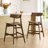 Solid Wood Counter Stool-227712090