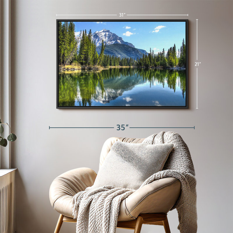 Nature «Parc national Banff», H 31 po x l 21 po