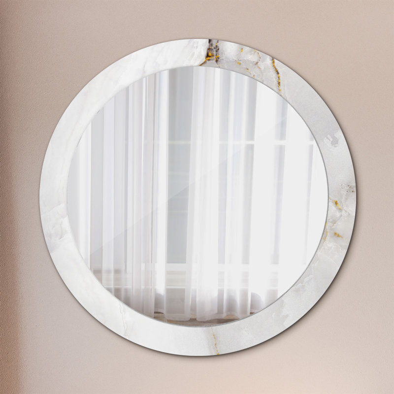 Huldar Glass Flat Wall Mirror