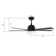 Espear Smart Ceiling Fan with Remote, Light Kit Included, Works with Google Assistant, Amazon Alexa, and Siri Shortcuts.