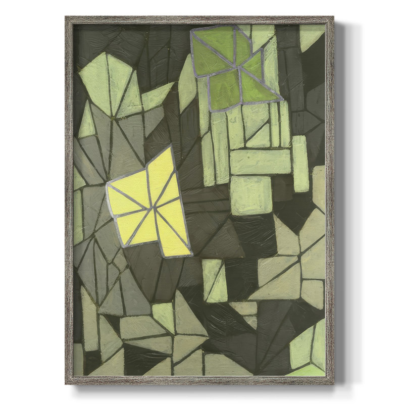 Cubic Prism I Framed Print - Solid Wood