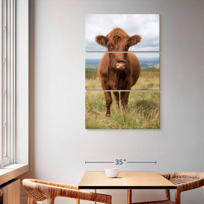 Vache de campagne anglaise brun Brampt