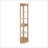 Modern Lighted Glass Curio Display Cabinet With Storage-1952405329