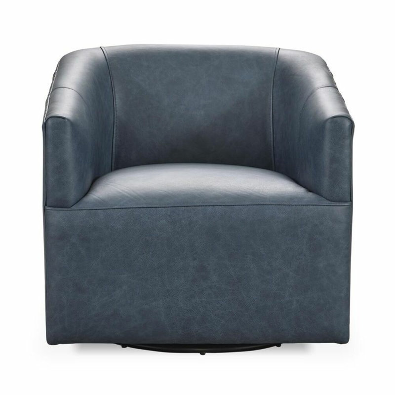 Vernon Swivel Armchair, El Paso Navy