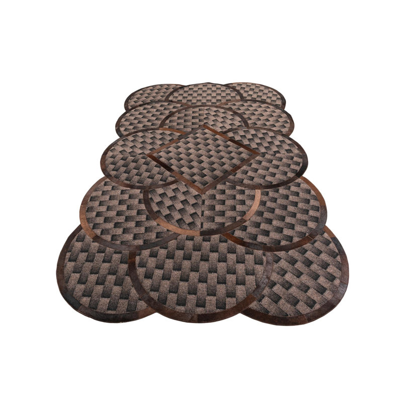 Tapis brun foncé Ingalls