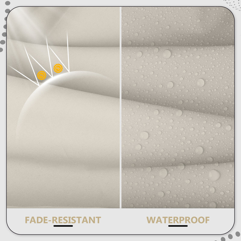 Ensemble de coussins de siège profond 24 po x 24 po x 6 po - 6, 6, Beige