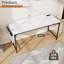 Bureau personnel, bureau d'ordinateur avec multiprise encastrée et large bureau, table d'écriture pour poste de travail-518171129-518171078