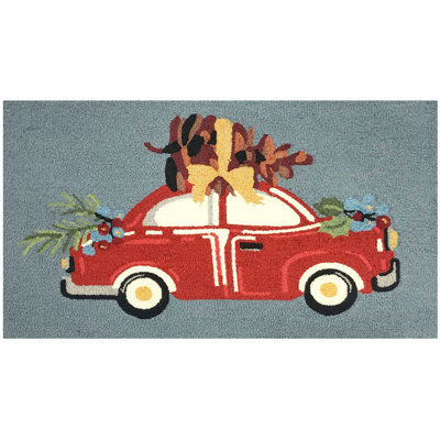 Pinecone Tree On Car Size 30"X48"