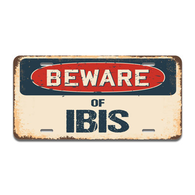 Méfiez-vous du cadre en plaque d'aluminium ibis