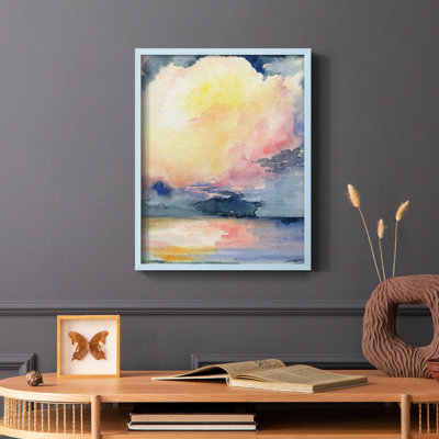 Prism Seascape I, reproduction encadrée - bois massif