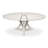 Casual Extendable Oak Round Solid Wood Dining Table-108207499-108207497