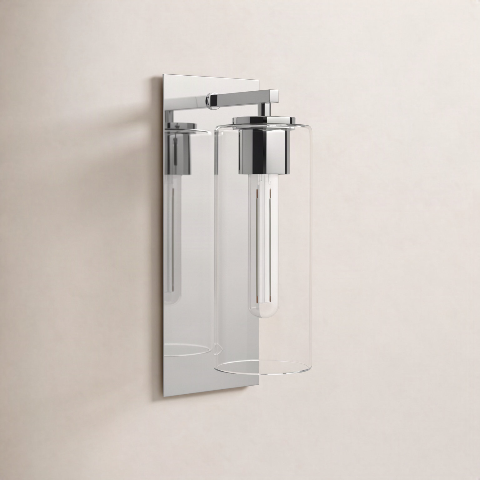 Chimere Wall Sconce, Polished Nickel