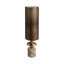 Sagebrook Home 17" Kano Small Glass Hurricane With Stone Base-1108027492