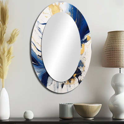 Kist - Miroir abstrait en métal