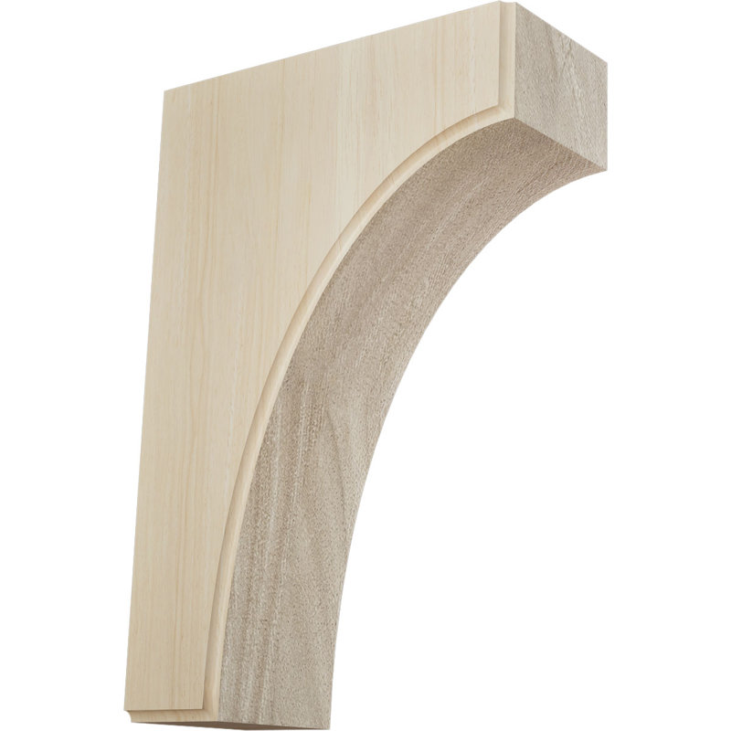 Support Clarksville, Hévéa, 3.5" W x 8" D x 12" H