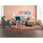 Jordyan Glass Top End Table-989987024