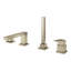 Eurocube Deck Mounted Roman Tub Faucet-1135423212