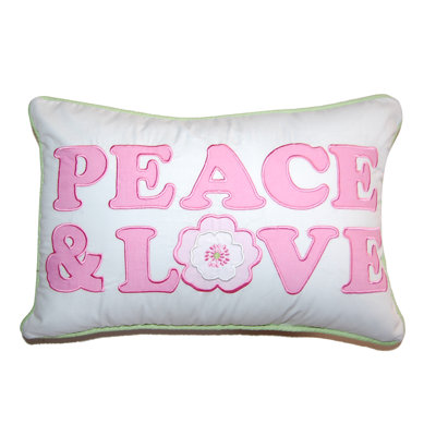 Greta Floral Cotton Throw Pillow