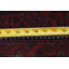Tapis décoratif en laine de conception unique noué à la main New Age Balouch rouge 3 pi 4 po x 6 pi 2 po