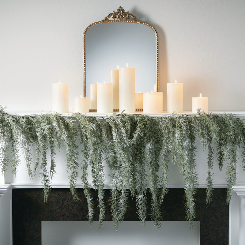 Naes 81'' Faux Pine Garland