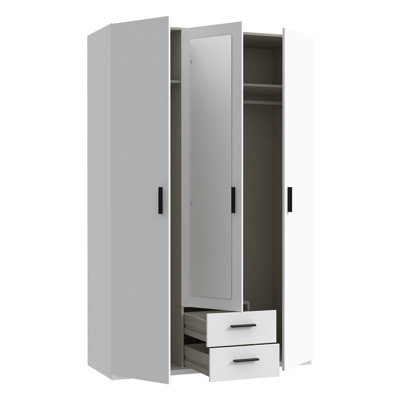 Tariah 3 Door Manufactured Wood Wardrobe