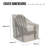 Brently Weather Proof Outdoor Adirondack Patio Chair Cover-908479195