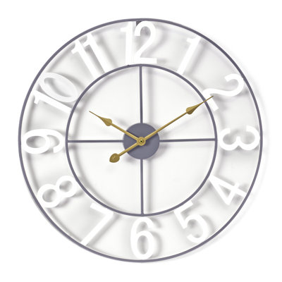 Large 16" wall clock