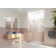 Mimas 52.25 in. x 78 in. Fully Frameless Glass Hinge Towel Bar Shower Door