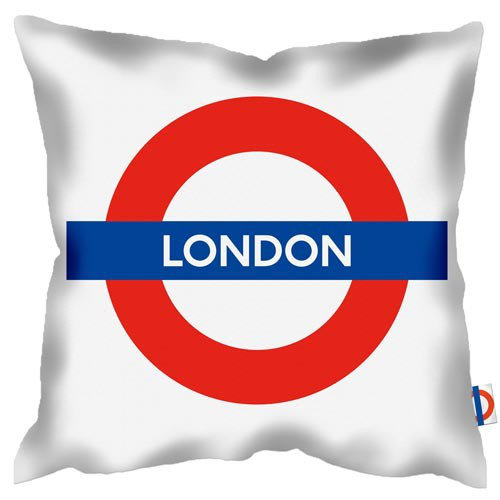 Station Roundel London Transport Cushion