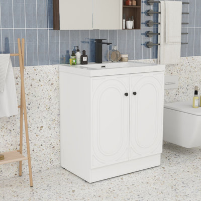 Meuble-lavabo 30 po avec lavabo en résine