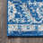 Lathan Bohemian FLAIR Boho Vintage Medallion Cream/Blue Rug-45043738