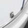 Breeze 32.68'' W 76.97'' H Framed Round Reversible Shower Kit