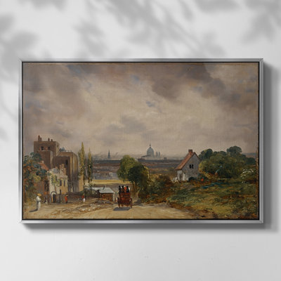 «The White Horse», 1819 - John Constable, toile tendue avec châssis